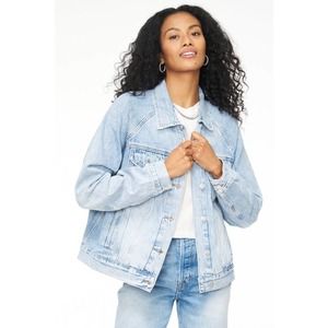 Pistola Hayden Raglan Denim Jean Jacket in Collector M